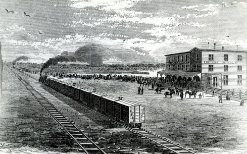 Image courtesy of Dickinson County Historical Society drovers cottage 2