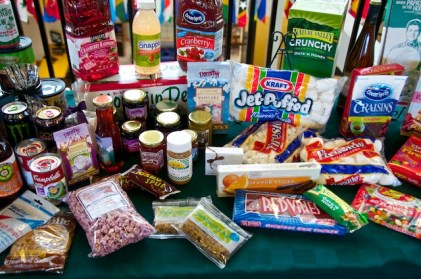 Products made with sugar beet sugar. Photo by Guy Hand